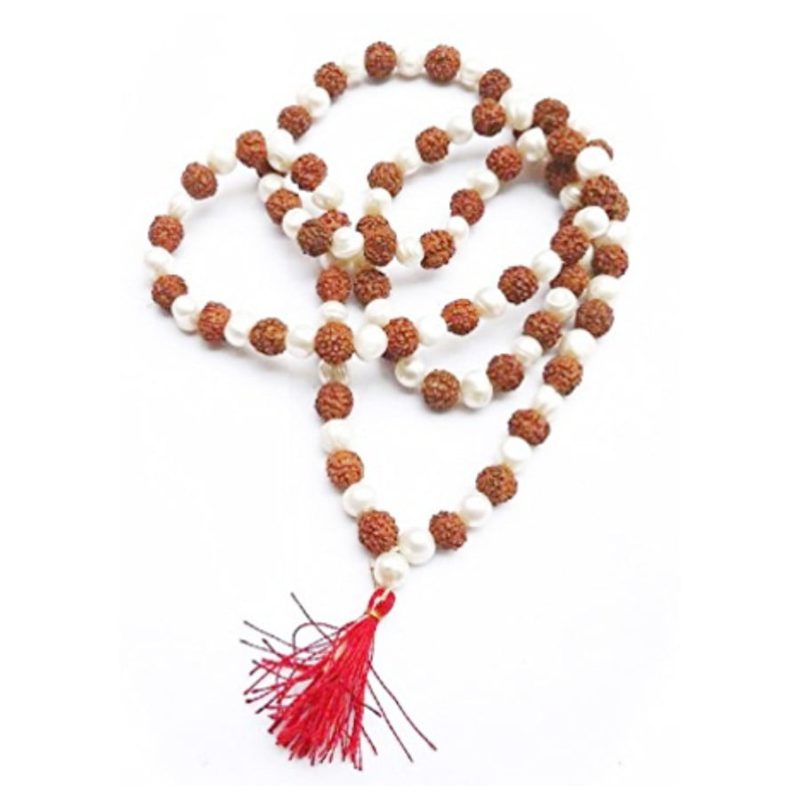 Rudraksha Pearl Mala Asli Rudraksha