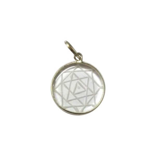 Sphatik Locket Shree Yantra 02
